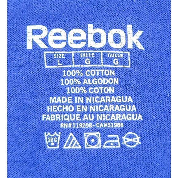 Reebok 2011 NFL A Crucial Catch New York Giants Blue T-Shirt Mens Large - Picture 4 of 6